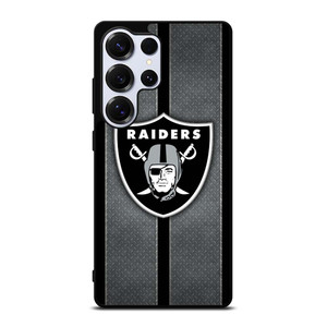 LAS VEGAS RAIDERS NFL METAL STRIPE Samsung Galaxy S25 Ultra Case Cover