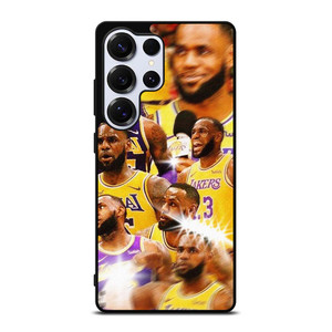 LEBRON JAMES LAKERS COLLAGE 2 Samsung Galaxy S25 Ultra Case Cover