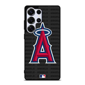 LOS ANGELES ANGELS BASEBALL BLACK Samsung Galaxy S25 Ultra Case Cover