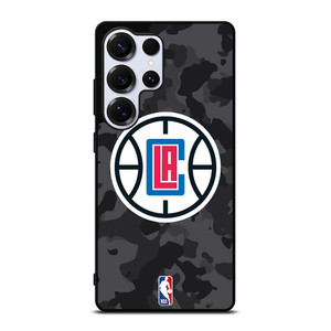 LOS ANGELES CLIPPERS BLACK CAMO Samsung Galaxy S25 Ultra Case Cover