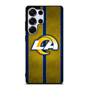 LOS ANGELES RAMS NFL METAL STRIPE Samsung Galaxy S25 Ultra Case Cover