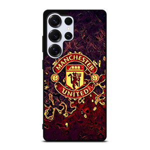 MANCHESTER UNITED LOGO FAN ART Samsung Galaxy S25 Ultra Case Cover