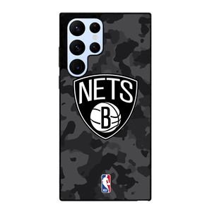 BROOKLYN NETS BLACK CAMO Samsung Galaxy S22 Ultra Case Cover