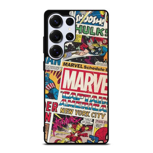 MARVEL COMICS COLLAGE Samsung Galaxy S25 Ultra Case Cover