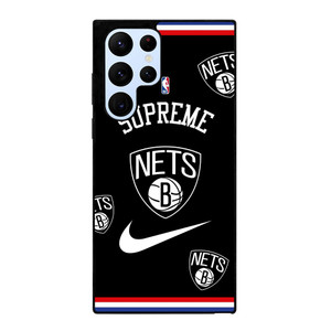 BROOKLYN NETS NBA X SUPREME NIKE Samsung Galaxy S22 Ultra Case Cover