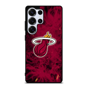 MIAMI HEAT BASKETBALL NBA FIRES Samsung Galaxy S25 Ultra Case Cover