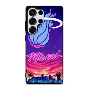MIAMI HEAT BASKETBALL TEAM LOGO Samsung Galaxy S25 Ultra Case Cover