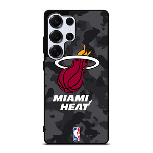 MIAMI HEAT BLACK CAMO Samsung Galaxy S25 Ultra Case Cover