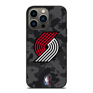 PORTLAND TRAIL BLAZERS BLACK CAMO iPhone 13 Pro Case Cover
