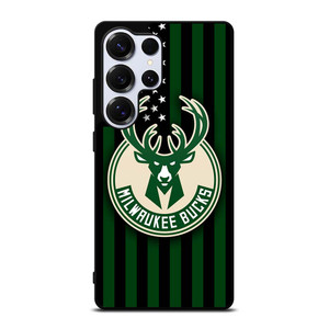 MILWAUKEE BUCKS NBA USA FLAG Samsung Galaxy S25 Ultra Case Cover