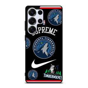 MINNESOTA TIMBERWOLVES NBA X SUPREME NIKE Samsung Galaxy S25 Ultra Case Cover