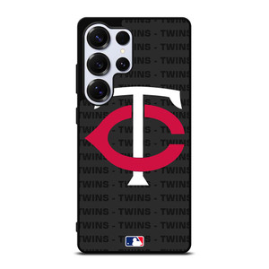 MINNESOTA TWINS BASEBALL BLACK Samsung Galaxy S25 Ultra Case Cover