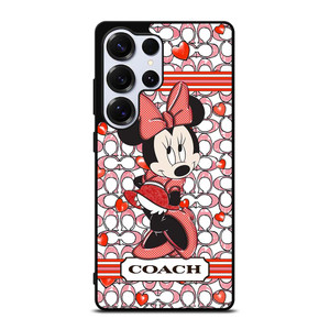 MINNIE MOUSE DISNEY COACH NEW YORK LOGO Samsung Galaxy S25 Ultra Case Cover MINNIE MOUSE DISNEY COACH NEW YORK LOGO Samsung Galaxy S25 Ultra Case Cover