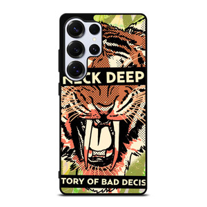 NECK DEEP A HISTORY OF A BAD DECISIONS Samsung Galaxy S25 Ultra Case Cover