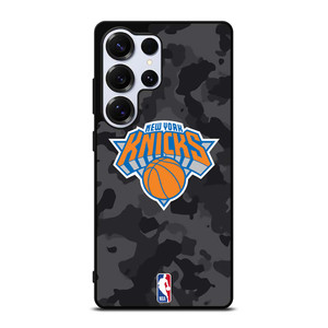 NEW YORK KNICKS BLACK CAMO Samsung Galaxy S25 Ultra Case Cover