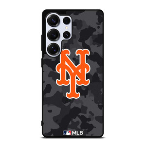 NEW YORK METS BASEBALL BLACK CAMO Samsung Galaxy S25 Ultra Case Cover