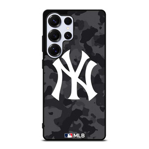 NEW YORK YANKEES BASEBALL BLACK CAMO Samsung Galaxy S25 Ultra Case Cover