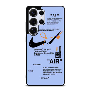 NIKE AIR OFF WHITE TARO Samsung Galaxy S25 Ultra Case Cover