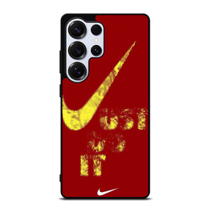 NIKE JUST DO IT RED HALFTONE Samsung Galaxy S25 Ultra Case Cover