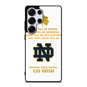 NOTRE DAME FIGHTING IRISH QUOTES Samsung Galaxy S25 Ultra Case Cover