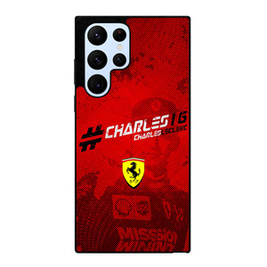 CHARLES LECLERC FERRARI FORMULA ONE F1 RACING 5 Samsung Galaxy S22 Ultra Case Cover