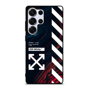 OFF WHITE LOGO MARBLE NIKE Samsung Galaxy S25 Ultra Case Cover