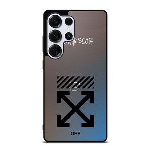 OFF WHITE TRAVIS SCOTT Samsung Galaxy S25 Ultra Case Cover