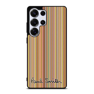 PAUL SMITH LOGO SIGNATURE PATTERN Samsung Galaxy S25 Ultra Case Cover
