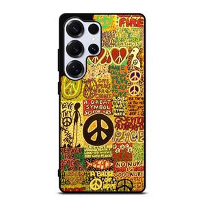 PEACE TAPESTRY PATTERN Samsung Galaxy S25 Ultra Case Cover