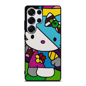 ROMERO BRITTO HELLO KITTY ART Samsung Galaxy S25 Ultra Case Cover