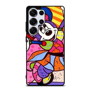 ROMERO BRITTO MINNIE MOUSE ART Samsung Galaxy S25 Ultra Case Cover