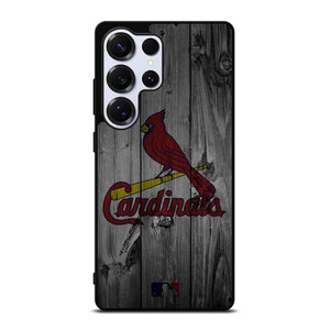 SAINT LOUIS CARDINALS BASEBALL MLB WOOD LOGO Samsung Galaxy S25 Ultra Case Cover