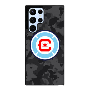 CHICAGO FIRE MLS BLACK CAMO Samsung Galaxy S22 Ultra Case Cover