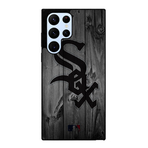 CHICAGO WHITE SOX BASEBALL MLB WOOD LOGO Samsung Galaxy S22 Ultra Case Cover