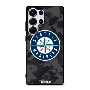 SEATTLE MARINERS BASEBALL BLACK CAMO Samsung Galaxy S25 Ultra Case Cover