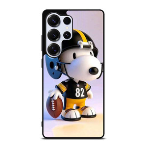 SNOOPY PITTSBURGH STEELERS FOOTBALL Samsung Galaxy S25 Ultra Case Cover