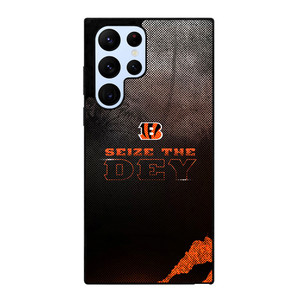 CINCINNATI BENGALS NFL FOOTBALL SEIZE THE DEY Samsung Galaxy S22 Ultra Case Cover