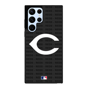 CINCINNATI REDS BASEBALL BLACK Samsung Galaxy S22 Ultra Case Cover