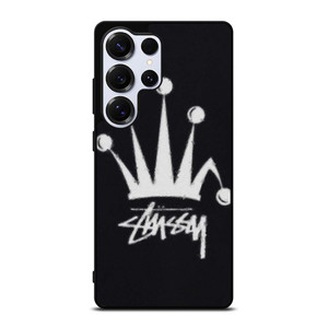 STUSSY FUZZY REGAL CROWN Samsung Galaxy S25 Ultra Case Cover