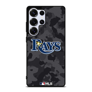 TAMPA BAY RAYS BASEBALL BLACK CAMO Samsung Galaxy S25 Ultra Case Cover