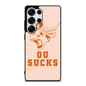 TEXAS LONGHORN ICON OU SUCKS LOGO FOOTBALL UNIVERSITY Samsung Galaxy S25 Ultra Case Cover