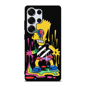 THE SIMPSONS TRIPPY ART Samsung Galaxy S25 Ultra Case Cover