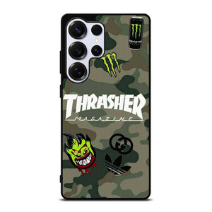THRASHER SKATEBOARD CAMO COLLAGE Samsung Galaxy S25 Ultra Case Cover