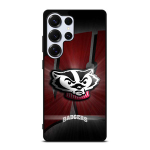 WISCONSIN BADGERS FOOTBALL LOGO Samsung Galaxy S25 Ultra Case Cover