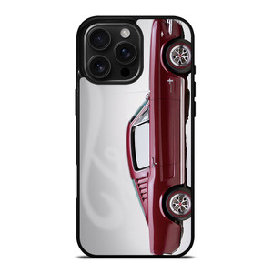 1965 FORD MUSTANG RED CAR iPhone 16 Pro Max Case Cover 1965 FORD MUSTANG RED CAR iPhone 16 Pro Max Case Cover