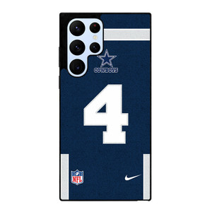 DALLAS COWBOYS DAK PRESCOTT 4 NFL NIKE Samsung Galaxy S22 Ultra Case Cover