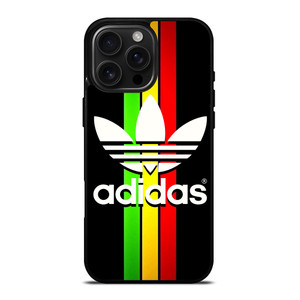 ADIDAS REGGAE STRIPE iPhone 16 Pro Max Case Cover ADIDAS REGGAE STRIPE iPhone 16 Pro Max Case Cover