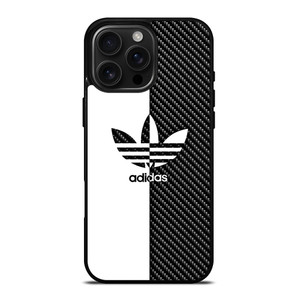 ADIDAS SLICED CARBON FIBER iPhone 16 Pro Max Case Cover