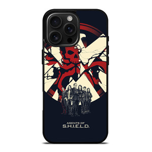 AGENTS OF SHIELD MARVEL iPhone 16 Pro Max Case Cover