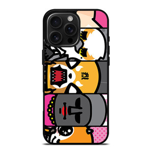 AGGRETSUKO CARTOON COLLAGE iPhone 16 Pro Max Case Cover AGGRETSUKO CARTOON COLLAGE iPhone 16 Pro Max Case Cover